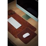 Hi Leather Hakiki Deri Masa Mat Deri Oyuncu Mouse Pad | Yazı Masası Altlığı Sümen 35x70 Cm
