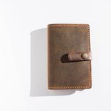 Hi Leather Metis Deri Pasaport Kılıfı/Seyahat Cüzdanı Camel Camel