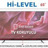 Hi level 65UHL600 Tv Ekran Koruyucu - Hi level 65 inç Tv Koruyucu Kırılmaz Paneli