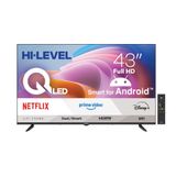 Hi-Level HL43QFMLN-A14S 43 inç 109 Ekran Full HD Android QLED TV