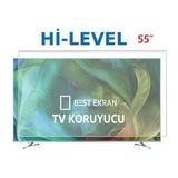 Hi-Level HL55QUPRL-W02S Tv Ekran Koruyucu - Hİ-LEVEL 55" inç 139 Ekran Tv ekran Koruyucu
