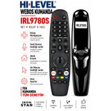 Hi-Level webos sesli kumanda / airmouse kumanda / sihirli kumanda muadili / Akıllı TV sesli komut kumandası / Mikrofonlu TV kumandası / Smart TV kumanda / Android TV kumanda