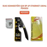 Hi-Link HZ0202 RJ45 Konnektör için 8P 6P Ethernet Sıkma Pensesi