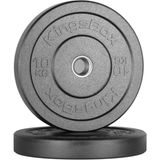 Hi-Tempt Kauçuk Plaka 10 kg - Siyah - Standart