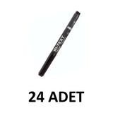 Hi-Text 24 Adet Ohp Asetat Kalemi Siyah 780-SM S Ince Uçlu Permanent