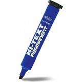 Hi-Text 830PC Kesik Uçlu Keçeli Koli Kalemi Mavi Renk