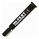 Hi-text Kesik Uçlu Siyah Permanent Marker