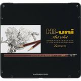 Hi-Uni Art Dereceli Kalem Seti 22'Li