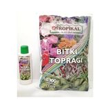 Hib Tropikal Bitki Toprağı 5 lt ve Bitki Besini 225 ml Set