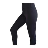 Hiba Yüksek Bel Toparlayıcı Tayt, Slim Fit, Çizgili Desen, Siyah, L Beden