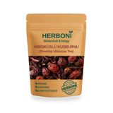 Hibiskuslu Kuşburnu Çayı 150 g - Rosehip Hibiscus Tea, Doğal ve Katkısız