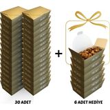 Hicazi Medine Mufettel (Kuru Sukkari) Hurması Lüks Hediyelik 250GR Kutu Özel Sunum(30+6 Hediye) (9kg) - 9 kg