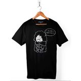 Hiçbir Şey Bilmiyorum Jon Snow Game Of Thrones Baskılı Tişört Unisex Tişört - Siyah - XL