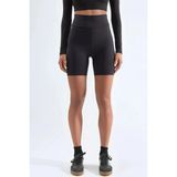 Hiccup Kadınlar Yüksek Bel Yumuşak Dokulu Biker Şort Ellie Collection Siyah - XL
