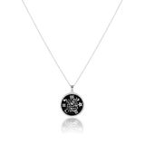 Hiçlikten Gelen Güç Gümüş Tılsım Kolye - Gümüş