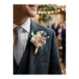 Hidden Botanics Damat Yaka Çiçeği Şoklanmış Gerçek Çiçekli - Okaliptüs & Ortanca Detaylı El Yapımı