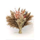 Hidden Botanics Kurutulmuş Çiçek Aranjmanı Gelin Buketi Bohem Düğün Çiçekleri Ynpampas Çok Renkli