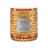Hidden Label Amber & Vanilya Kokulu Mum, Doğal Soya Mumu,% 100 Pamuk Kurşunsuz Fitil, Ev Kokulu Mumlar, 10oz 65 Saat Yanma süresi, Kadınlar ve Erkekler için Mum Hediyeleri.
