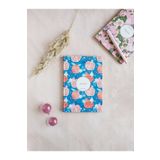 hiddenpaperco Çiçekli Bez Ciltli Defter / Çizgili