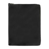 Hide & Drink, Moleskine Notebook için Rustik Dayanıklı Deri Fermuarlı Günlük Kapak, XL (19,05 x 24,8 cm) Cahier Kılıf, Not Defteri Dahil Değil, El Yapımı - Kömür Siyahı