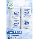 Hidrofil Rulo Pamuk 1 Kg X 4 Adet Saf Pamuk Yüksek Emici Kozmetik Kullanım