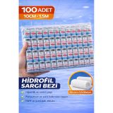 Hidrofil Sargı Bezi 10x150 Cm 100 Adet Hastane Tipi Yüksek Emici Medikal Bandaj