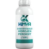 Hidrojen Per Oksit %50 - Hydrogen Peroxide Oksijenli Su 1 kg - 1 lt