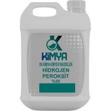 Hidrojen Per Oksit %50 - Hydrogen Peroxide Oksijenli Su 5 kg - 5 lt