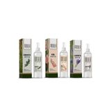 Hidrolat Seti %100 Doğal Yağlı Saf Gül Suyu - Biberiye Suyu - Lavanta Suyu (3 x125 ml.)