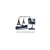 Hidrolik Kriko Seti 2.5 Ton Kriko ve 2 Adet Kriko Standı Min: 85MM MAX:375MM 11588/11141