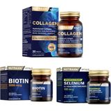 Hidrolize 30 Tablet+Selenyum Takviyesi 100 Mcg 100 Tablet+Biotin Takviyesi 5000mcg 30 Tablet - --