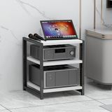 HiFi döner pikap tutucu, 3 katmanlı görsel-işitsel ekipman tutucu, HiFi ekipmanı için ayak, CD çalar için stand, ses kulesi, ayarlanabilir ahşap raf ve