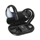 HIFI WALKER T20 Açık Kulak Kulaklıklar, Gerçek Kablosuz Açık Kulak Kulaklıklar, Bluetooth 5.3 Spor Kulakiçi 16,2 mm Sürücüler, Yumuşak Kulaklıklar, 50H Çalma Süresi, LED Dijital Ekran, Hızlı Şarj
