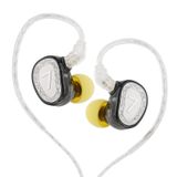 HIFIXAUDIO 7Hz Elua Ultra Kulak İçi Monitör, 10mm LCP Dinamik Sürücü Kulaklık Kulaklıkları - HiFi Kablolu Oyun IEM ile Ayrılabilir 0.78mm 2Pin Yüksek Saflıkta Oksijensiz Bakır Kablo Audiophile (Gümüş)