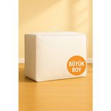 Hig Home Büyük Boy , Baza Altı Organizer Hurç 62X46X22 cm 1 Adet - Beyaz - 46 x 61