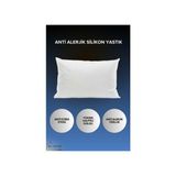 Hig Home Luxesleep 900 gr Silikon Yastık Pamuklu Dış Materyal ile Ergonomik Destek - 50 x 70 cm - Beyaz