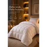HİG HOME LuxeSleep Tek Kişilik Microfiber Yorgan – Sıcacık Ultra Yumuşak Kuş Tüyü Hissi