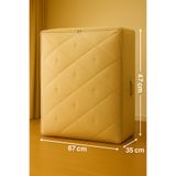HİG HOME Maxi Boy Hurç 47x67x35 cm Yorgan, Battaniye, Kıyafet Saklama ve Düzenleme Çantası