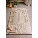 Hig Store Sırma Nakış İşlemeli Çeyizlik - Diz Ağrıtmaz / Ortopedik Arası Elyaf Dolgulu Seccade 80x120 Ebat
