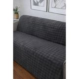 Hig Store Tavşan Tüyü Ithal Bubble Ultra Yumuşak Kaymaz Yıkanabilir Koltuk/çekyat Örtüsü 170X210 Büyük Ebat - 170 x 210 cm - Antrasit