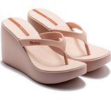 High Fashion Fem Kadın Parmak Arası Terlik Pembe 35/40