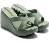 High Fashion Slide Kadın Terlik Yeşil 35/40