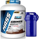 High Nutrition Mass Gainer 3600 gr Çikolata Aromalı Karbonhidrat Tozu + Shaker - Double Çikolata