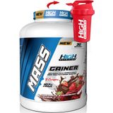 High Nutrition Mass Gainer 3600 Gr Çikolata Çilek Aromalı Kilo Almaya Yardımcı Hacim Kütle Kas Karbonhidrat Tozu