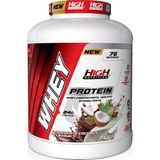 High Nutrition Whey Protein 2280 gr Çikolata Hindistan Cevizi Aromalı Protein Tozu 24 gr Protein 76 Servis - Hindistan Cevizi - Kakao