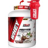 High Nutrition Whey Protein 2280 gr Çikolata Hindistan Cevizi Aromalı Protein Tozu 24 gram Protein 76 Servis