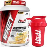 High Nutrition Whey Protein 960 gr Limon Cheesecake Aromalı Protein Tozu 24 gr Protein 32 Servis Shaker Hediye - Limonlu Cheesecake