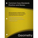 High School Math Common-Core Geometry Test Prep Workbook Grade 9/10