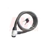 hıgh securıty Motorsiklet Kilit Güçlendirilmiş Çelik 25x200(2 METRE) Halat Kilit