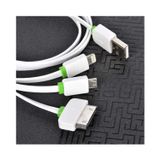 High Speed 3 İn 1 Lightning Micro Type-c Usb Kablo